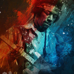 Jimi Hendrix 4k LIMITED