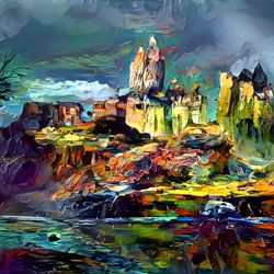 Premium Landscape Painting #72