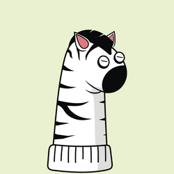 #52 Zebra Sock
