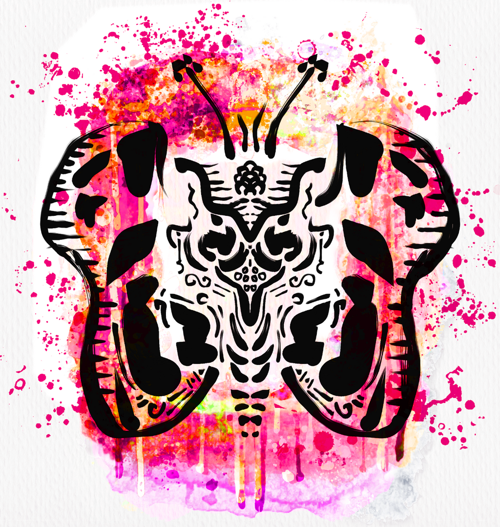 Ancient Mask 14 - Butterfly of Change 01