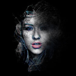 Christina Aguilera - PIXEL/DUST ART
