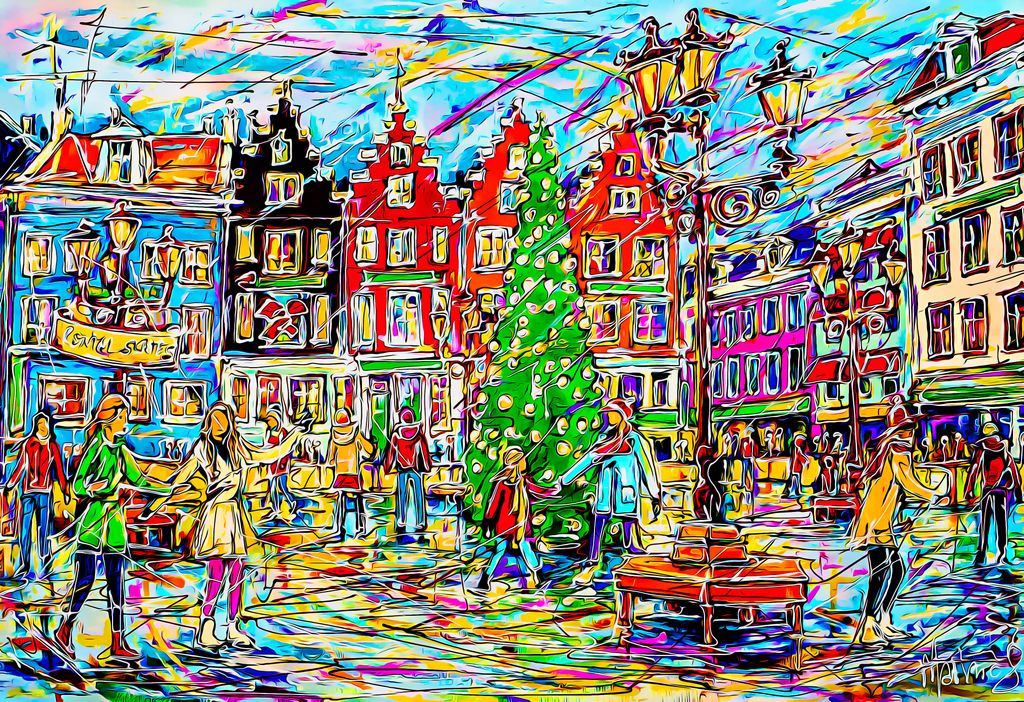 Christmas time in Amsterdam