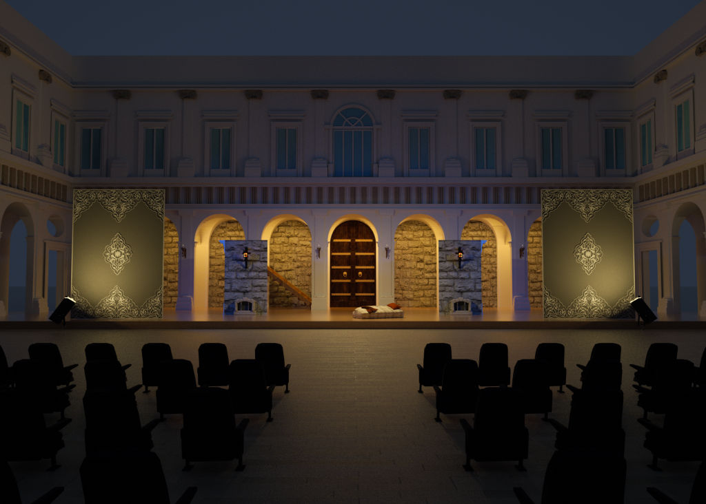 "PRISON" 3D Scenography #1