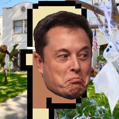 Elon Halloween Costume (Paint Punk #195)