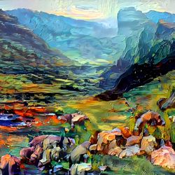 Premium Landscape Painting #48