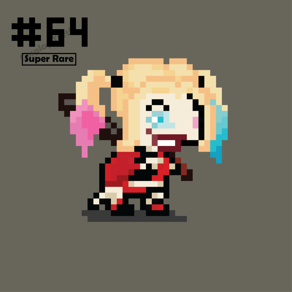#64 'Harley Quinn' Turtle