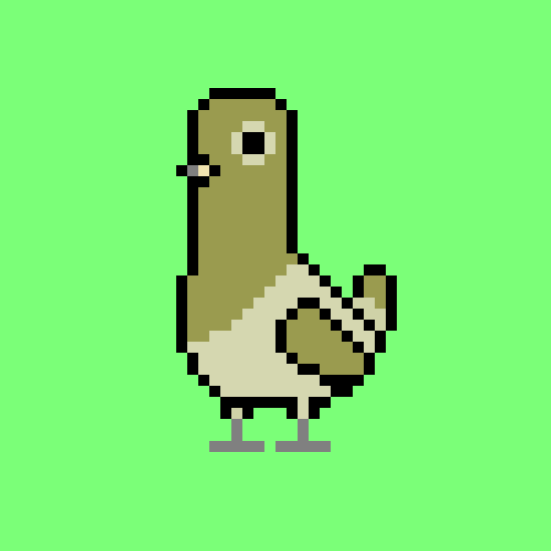 Pixel Pigeon #009 (Animated)