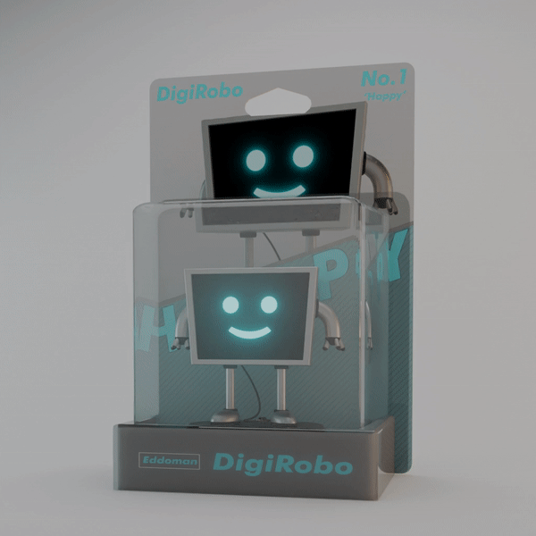 DigiRobo - 'Happy' - Mint in Box