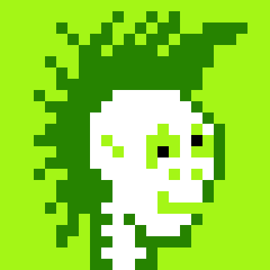 Kz-Cryptopunks #29/50 Cryptopunk skull