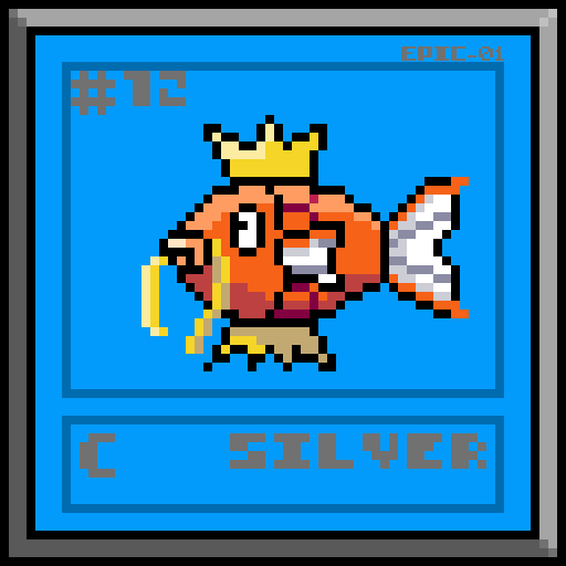 Pixelmon #12 Pixelcarp