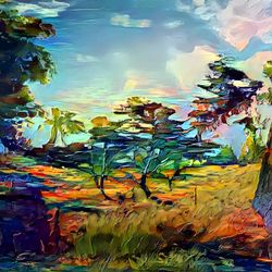 Premium Landscape Painting #38