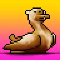 CRYPTODUCK #118 "THE HAMSTER DUCK"