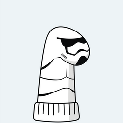 #72 StormTrooper Sock