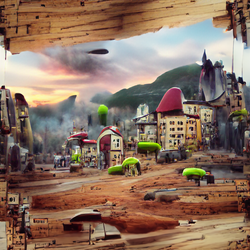 Broken Town In Venus #93