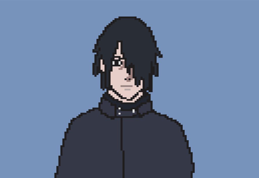 'Rare' Uchiha Sasuke Pixel art #6