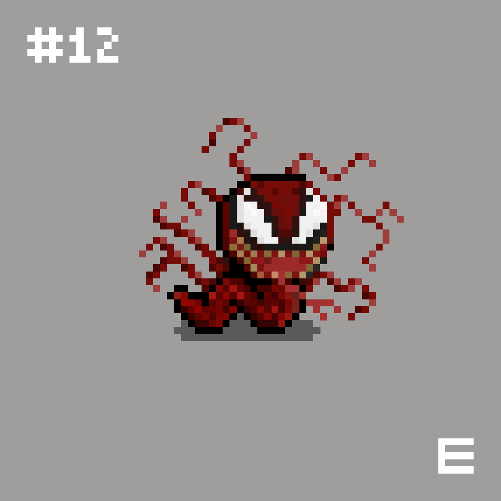 #012 Carnage Snake - Pixel Snake