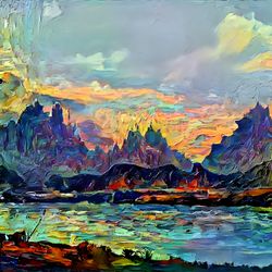 Premium Landscape Painting #9