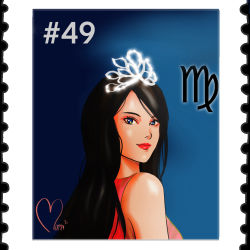 Girlfriend Stamp #049/999