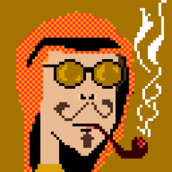 Kz-Cryptopunks #26/50 pipe sultan