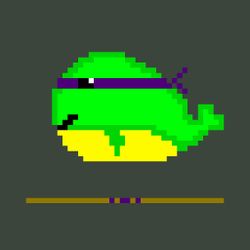 Fat Whale 0012 fuck hand TMNT Donatello