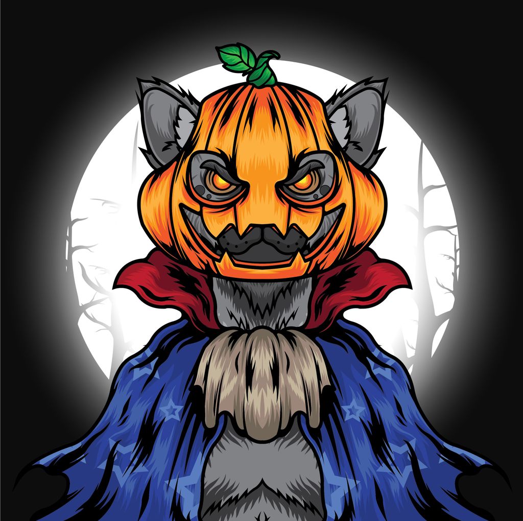 Rare Hyena #7 Pumpkin Jack
