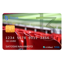 Elegant Tezos 2022 Credit Card