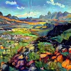 Premium Landscape Painting #26