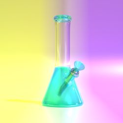 Harmony Glass Bong #002