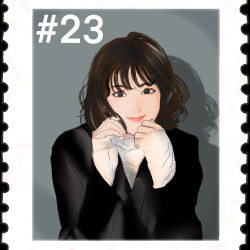 Girlfriend Stamp #023/999