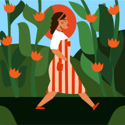 #57 Closing Eyes - Walking