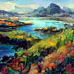 Premium Landscape Painting #23