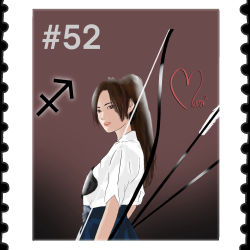 Girlfriend Stamp #052/999