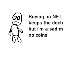 Sad Man Without Crypto