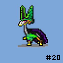#020 Pixel Giraffe - Cell - Cosplay