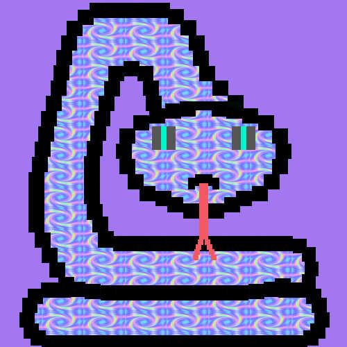 Stoopid $RAVE Snek (Paint Punk #157)