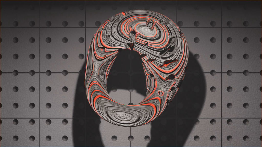 Carbon Fiber Fordite #5