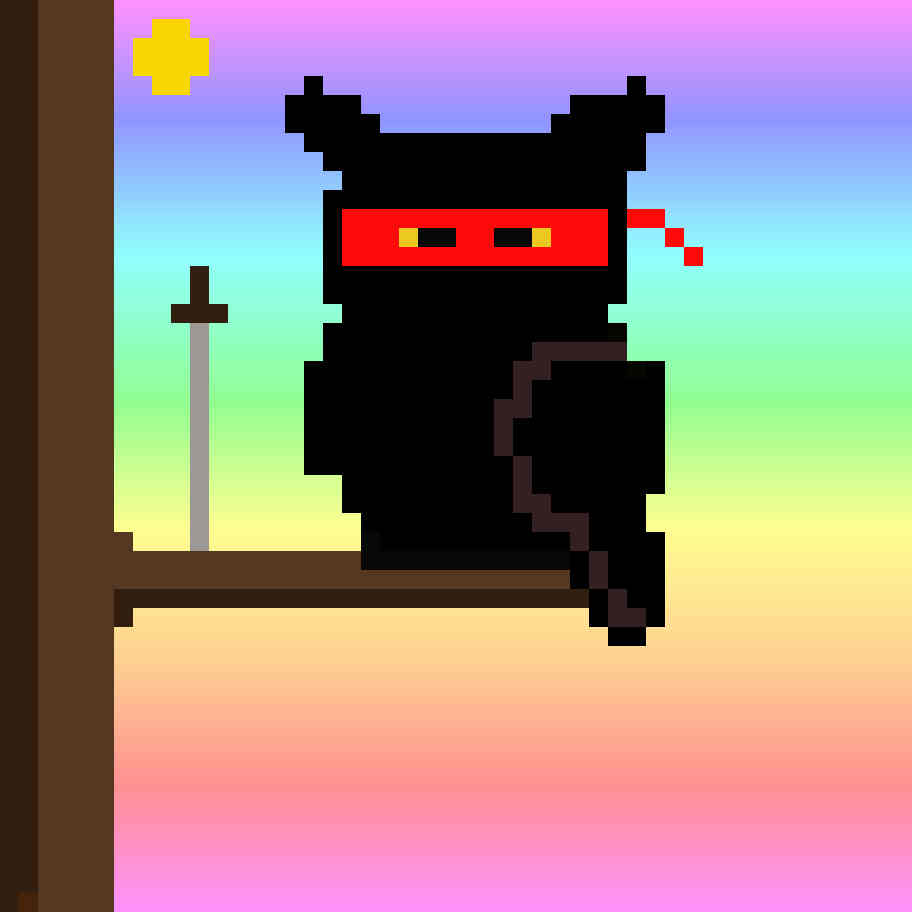 Crypto Pixel Owl Ninja 
