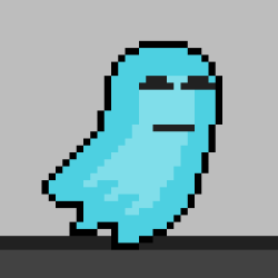 Pixelghost #15 Skyblue soul