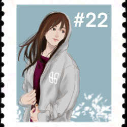 Girlfriend Stamp #022/999