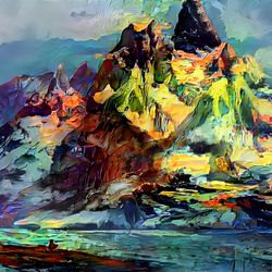 Premium Landscape Painting #67