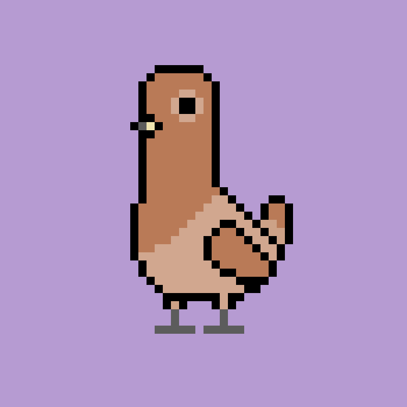 Pixel Pigeon #030 (Animated)