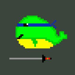 Fat Whale 0014 fuck hand TMNT Leonardo