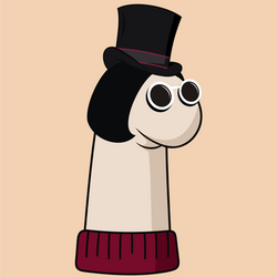 #189 Willy Wonka Sock