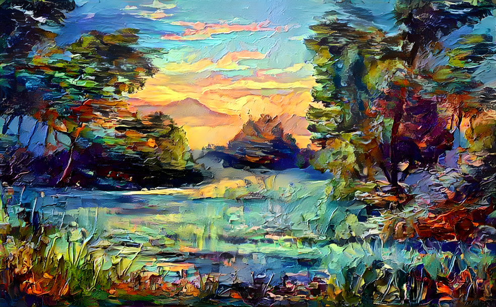 Premium Landscape Painting #89