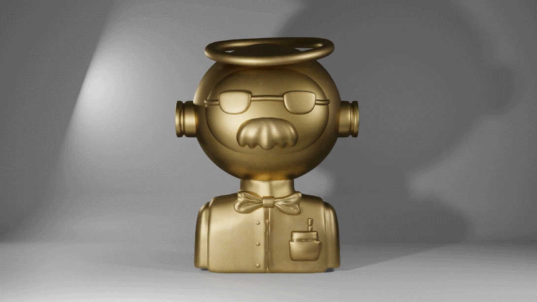 Exclusive Golden Mabstronaut