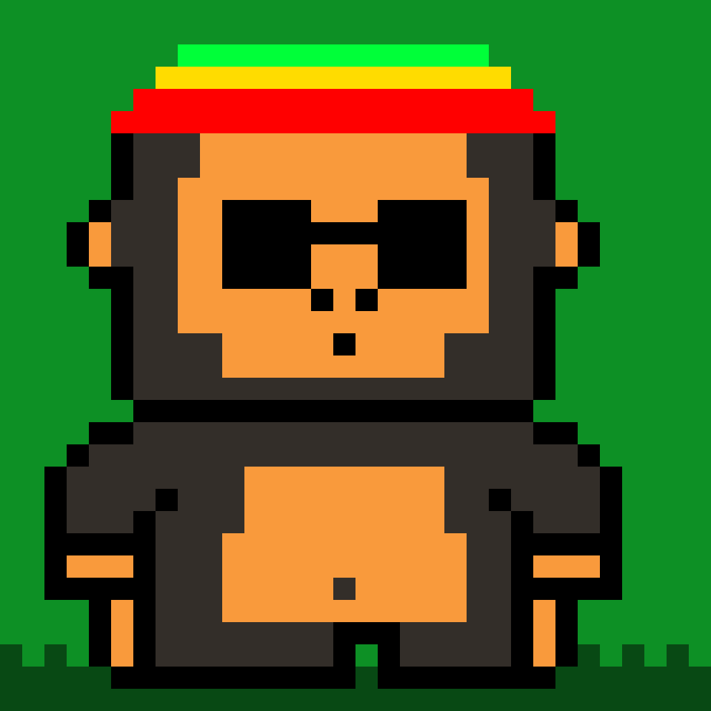 #004 Baby Kino Ape Jamaica (Animate)