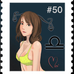 Girlfriend Stamp #050/999