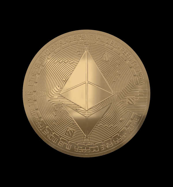 Ethereum Coin #Gold