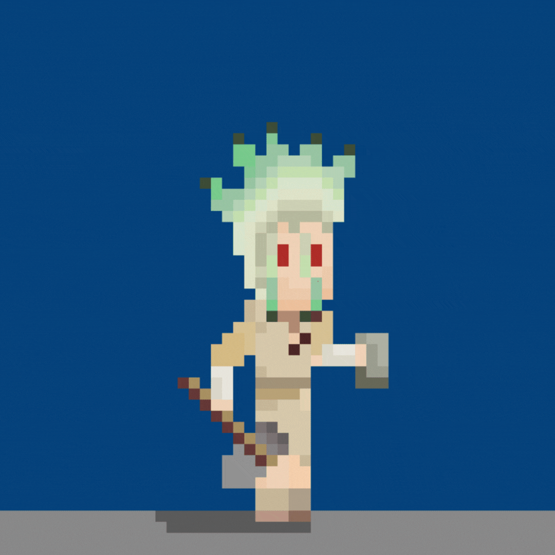 PixelFigure [Animated] Senku #006