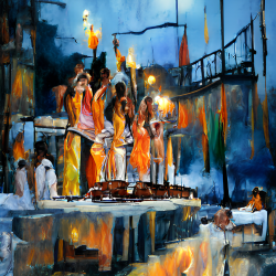The Sacred Ganga Arti